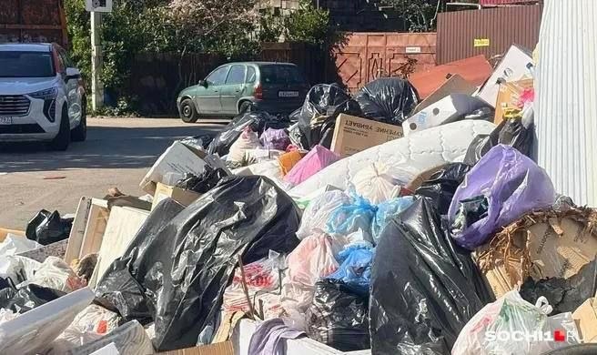Задержан мужчина, выгрузивший строительный мусор в Сочи