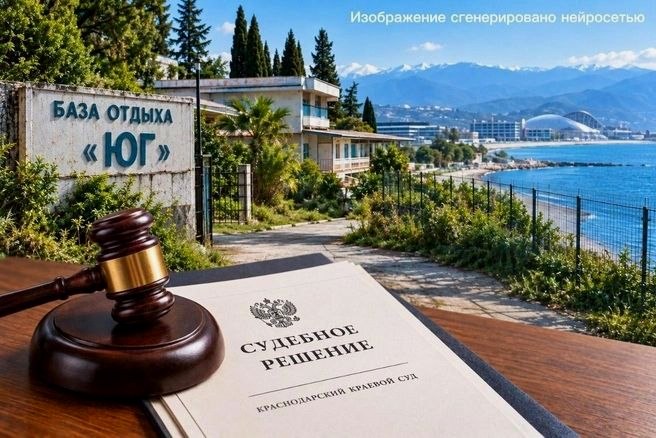 Базу отдыха «Юг» в Сириусе обязали снести из-за нарушения условий аренды земли