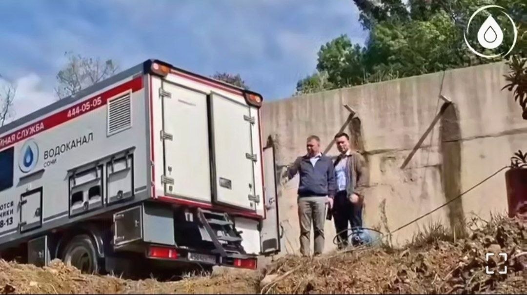 Обновление магистральных водопроводных сетей на улице Кубанской в Сочи