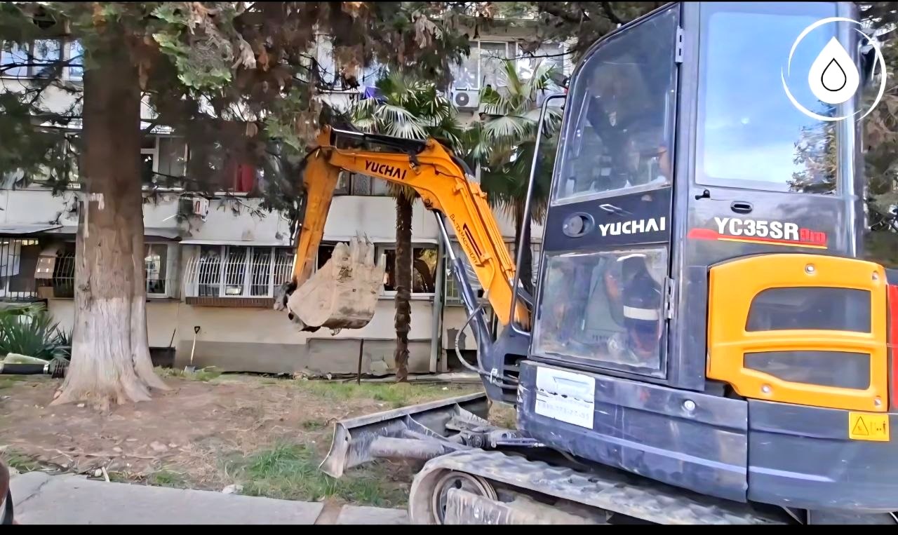 Ремонт водовода на улице Пасечная в Сочи завершён